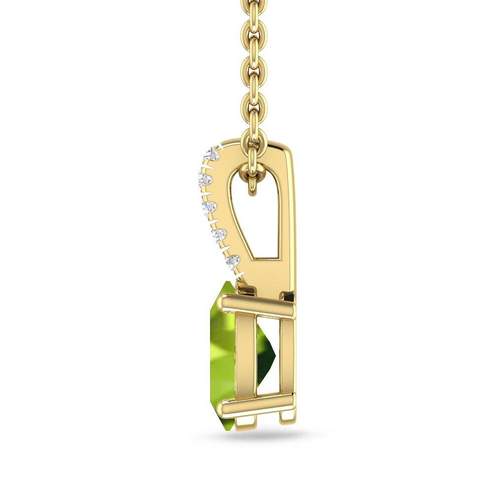 Yellow Gold - Peridot