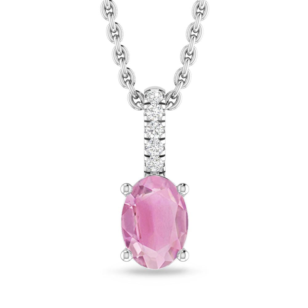 White Gold - Pink Tourmaline