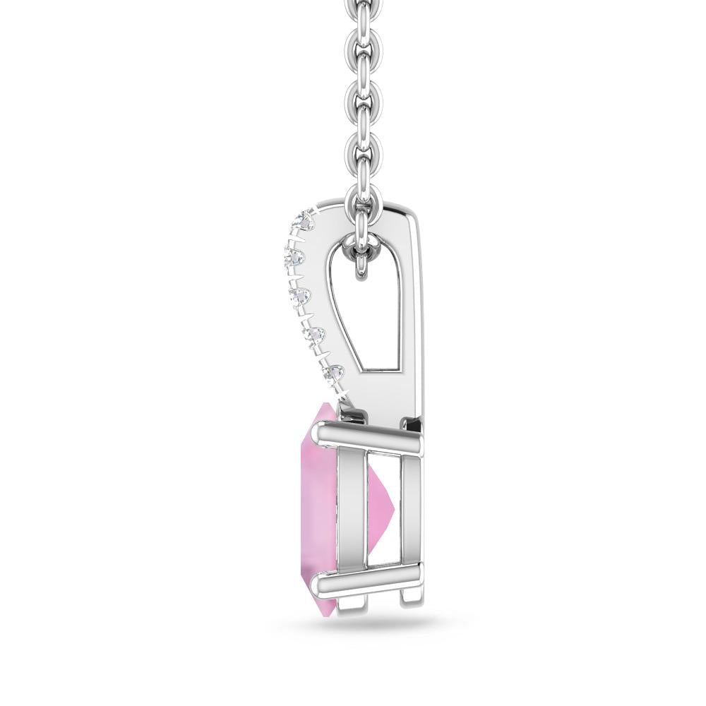 White Gold - Pink Tourmaline