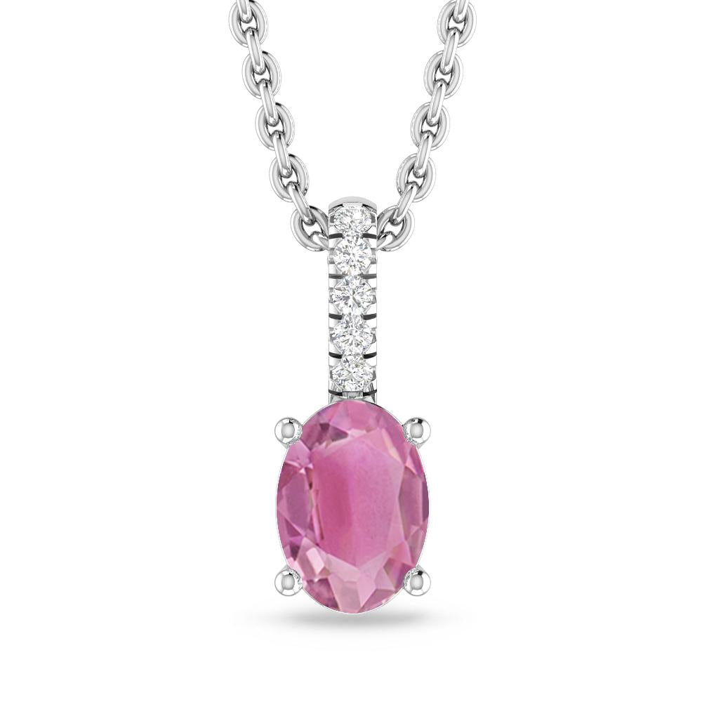 White Gold - Pink Tourmaline