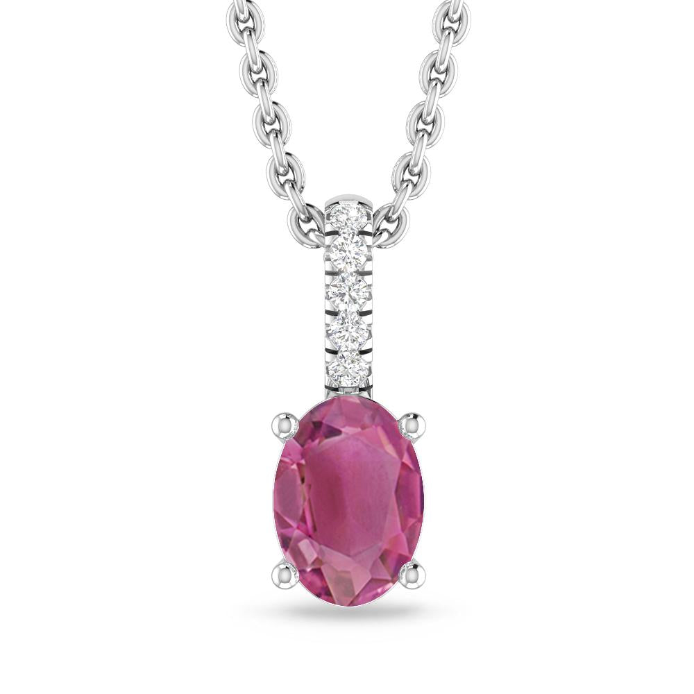 White Gold - Pink Tourmaline