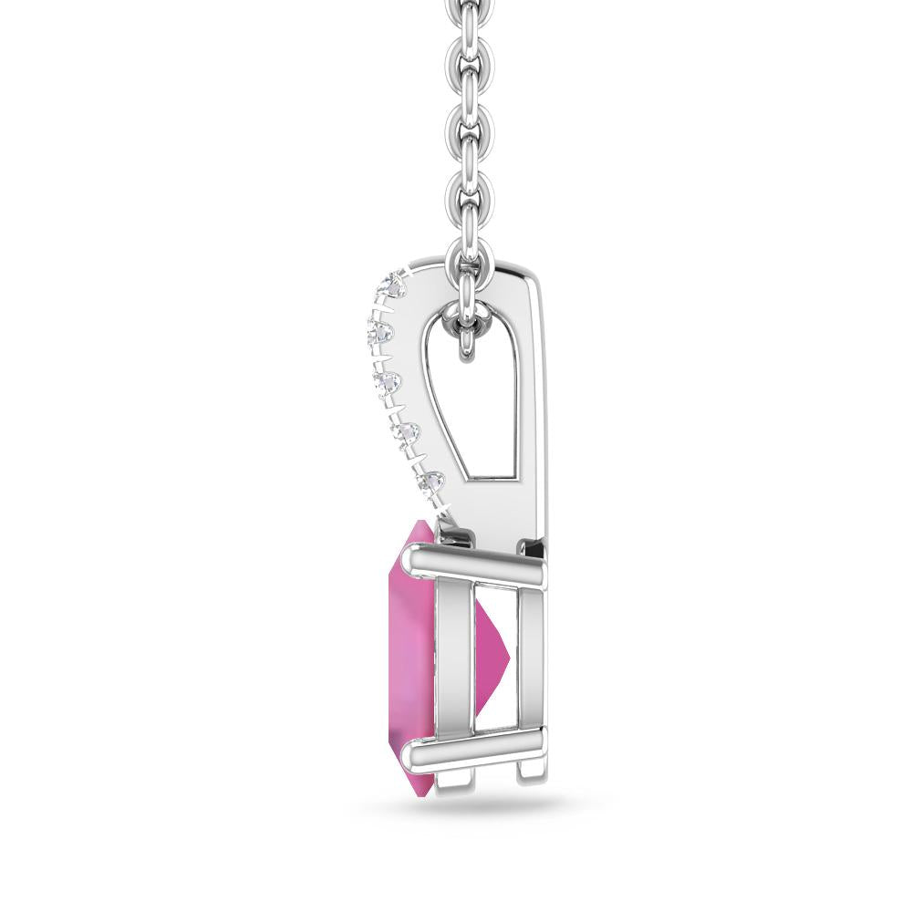 White Gold - Pink Tourmaline