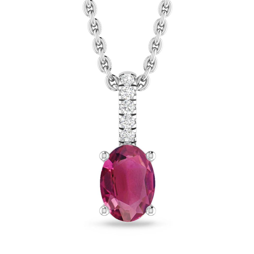 White Gold - Pink Tourmaline