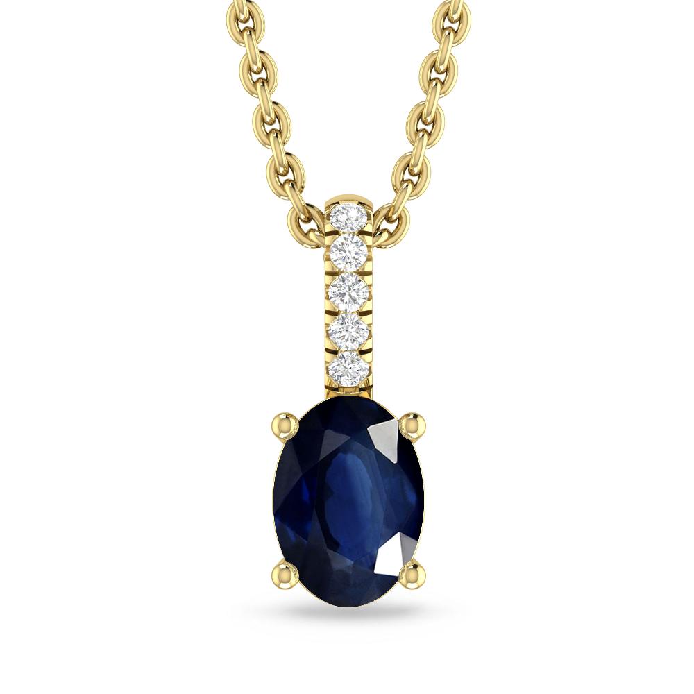 Yellow Gold - Sapphire