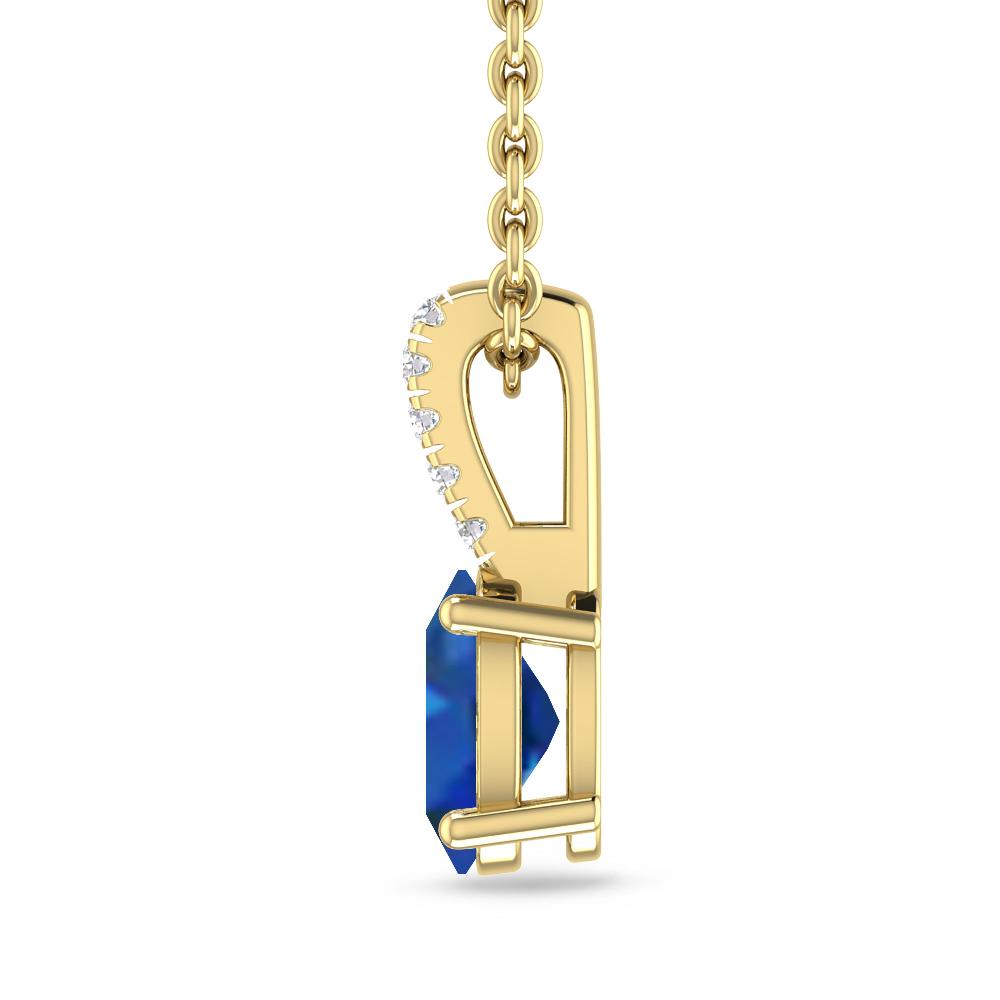 Yellow Gold - Sapphire