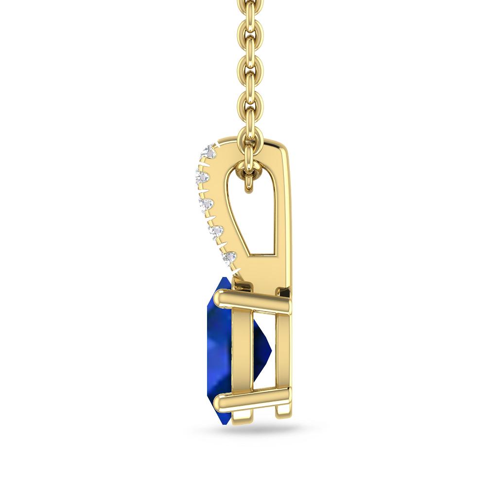 Yellow Gold - Sapphire