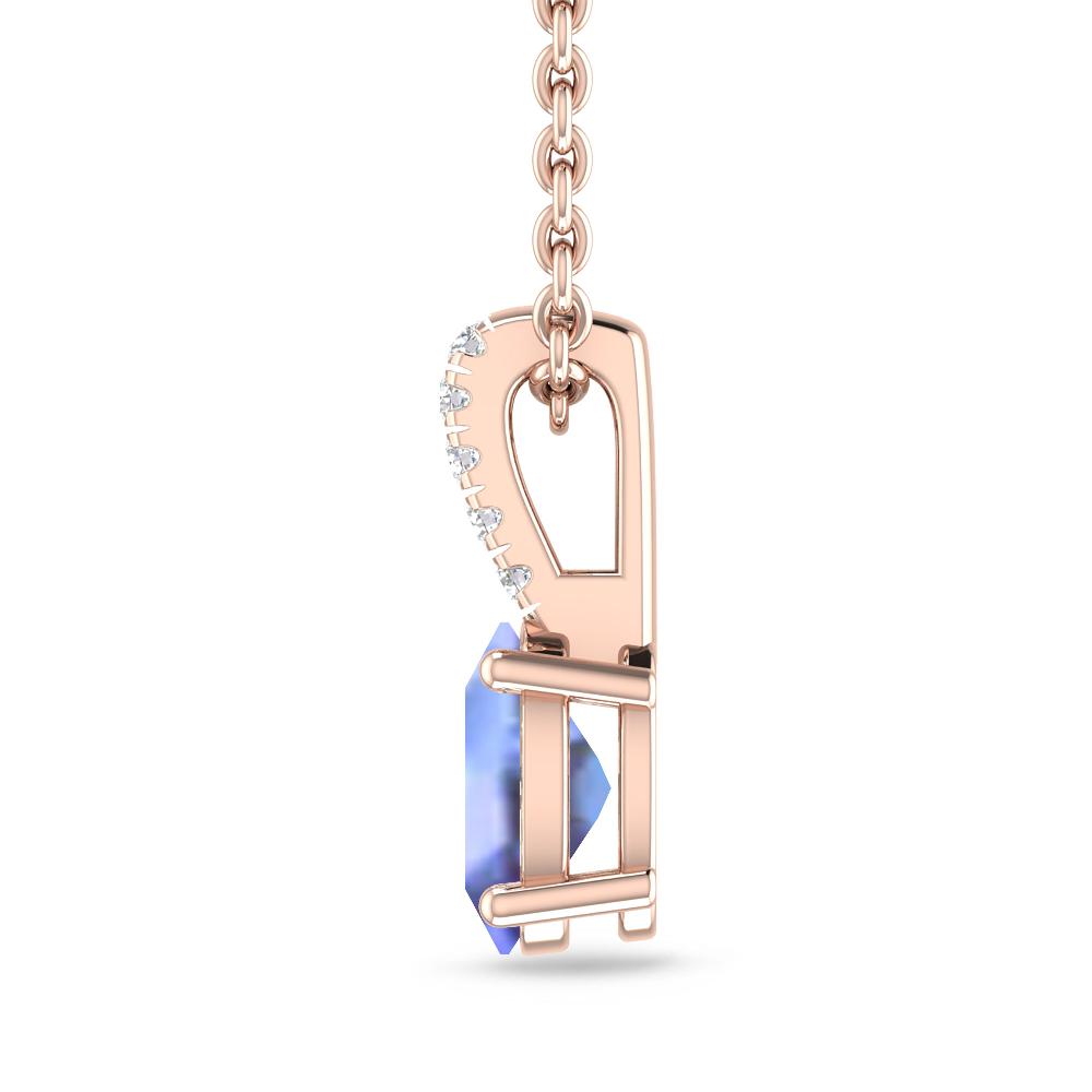 Rose Gold - Tanzanite