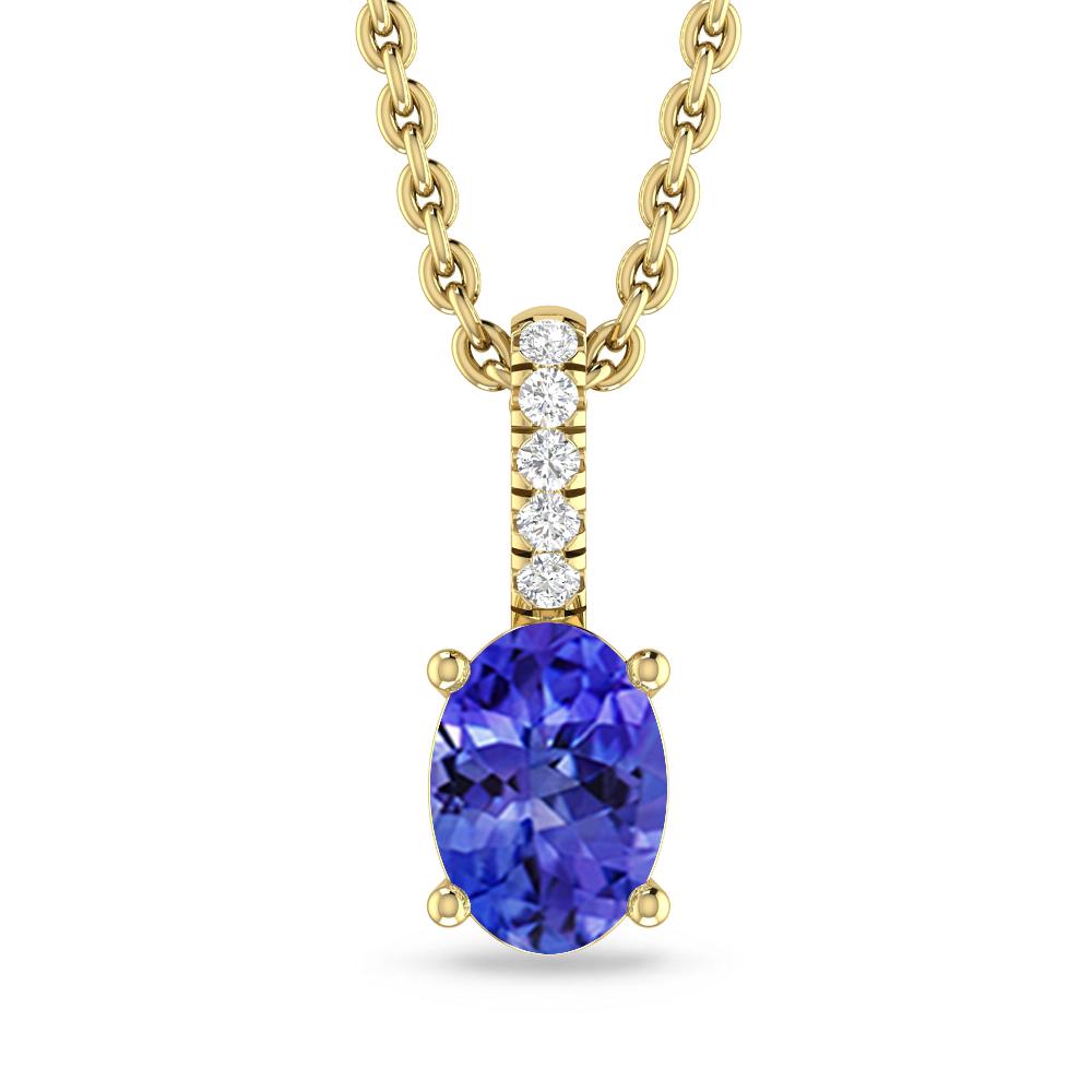 Yellow Gold - Tanzanite