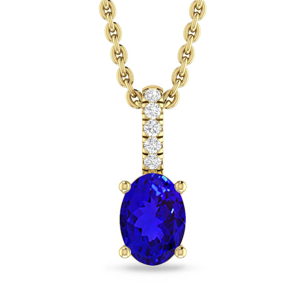 Yellow Gold - Tanzanite