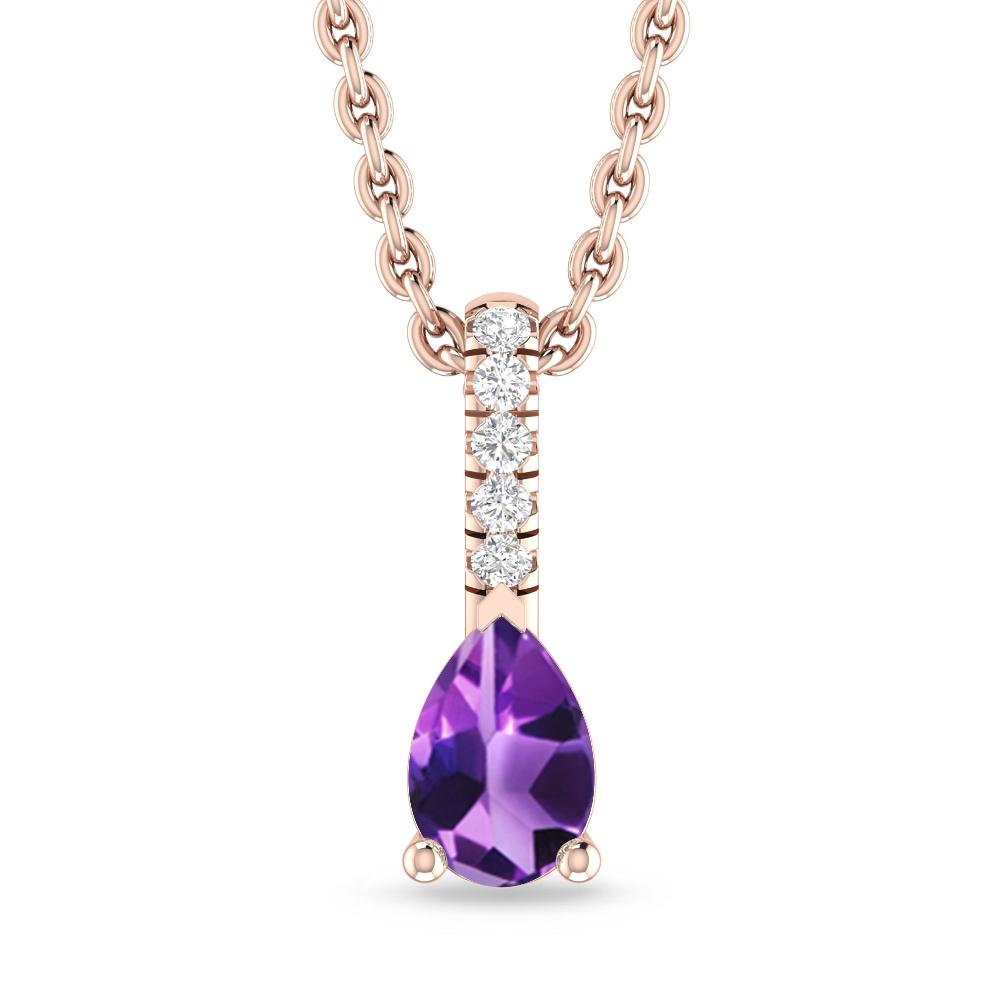 Rose Gold - Amethyst