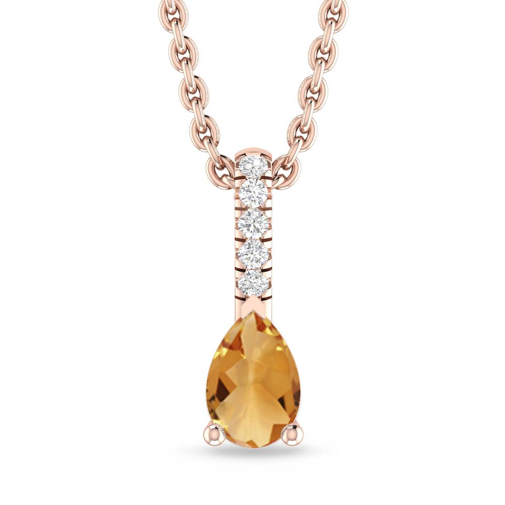 Rose Gold - Citrine