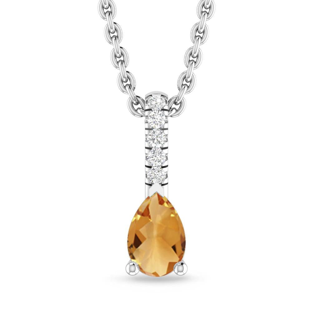 White Gold - Citrine