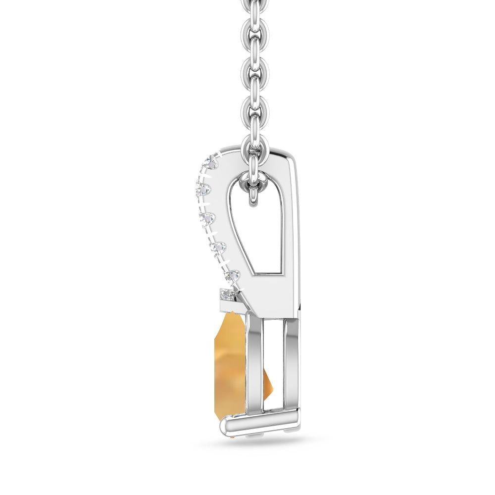 White Gold - Citrine