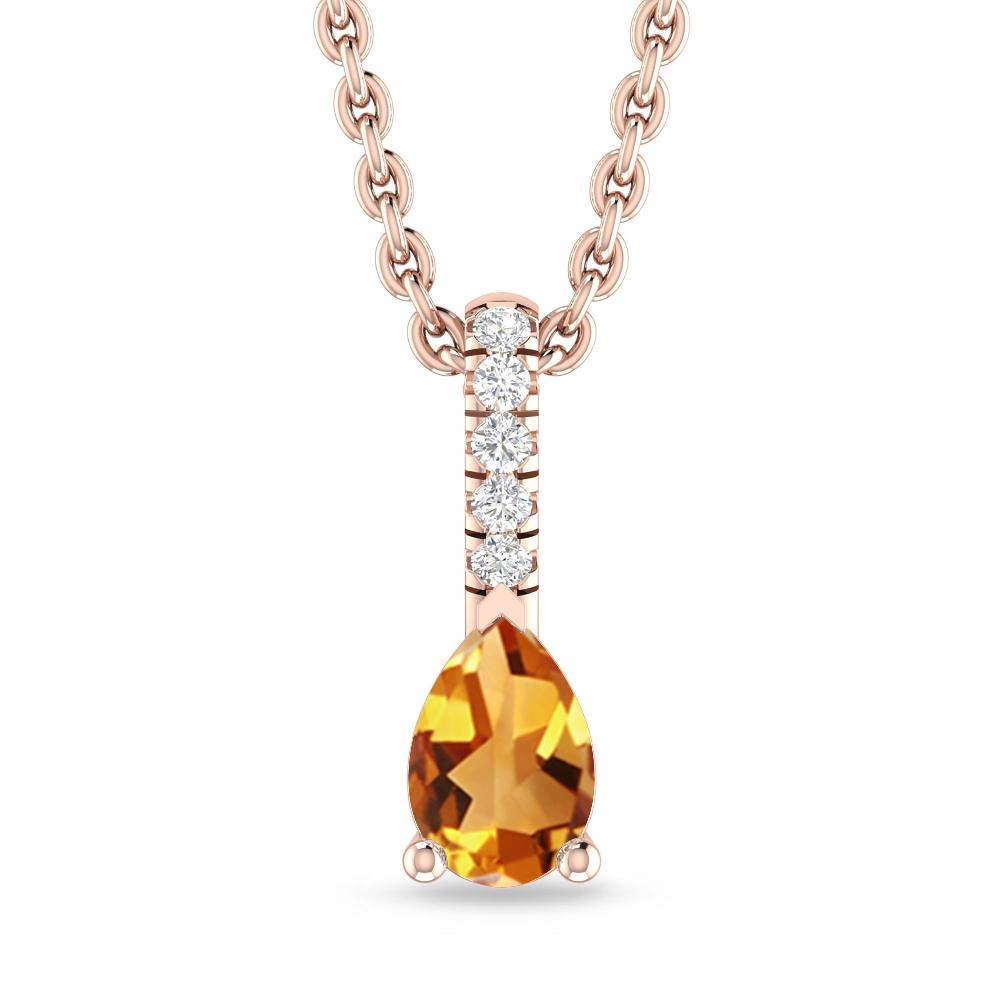 Rose Gold - Citrine