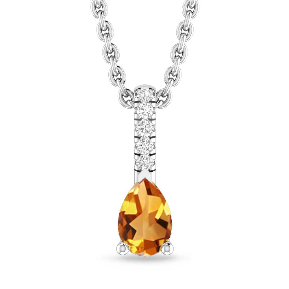 White Gold - Citrine