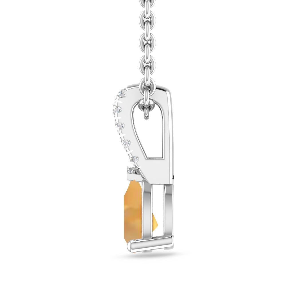 White Gold - Citrine