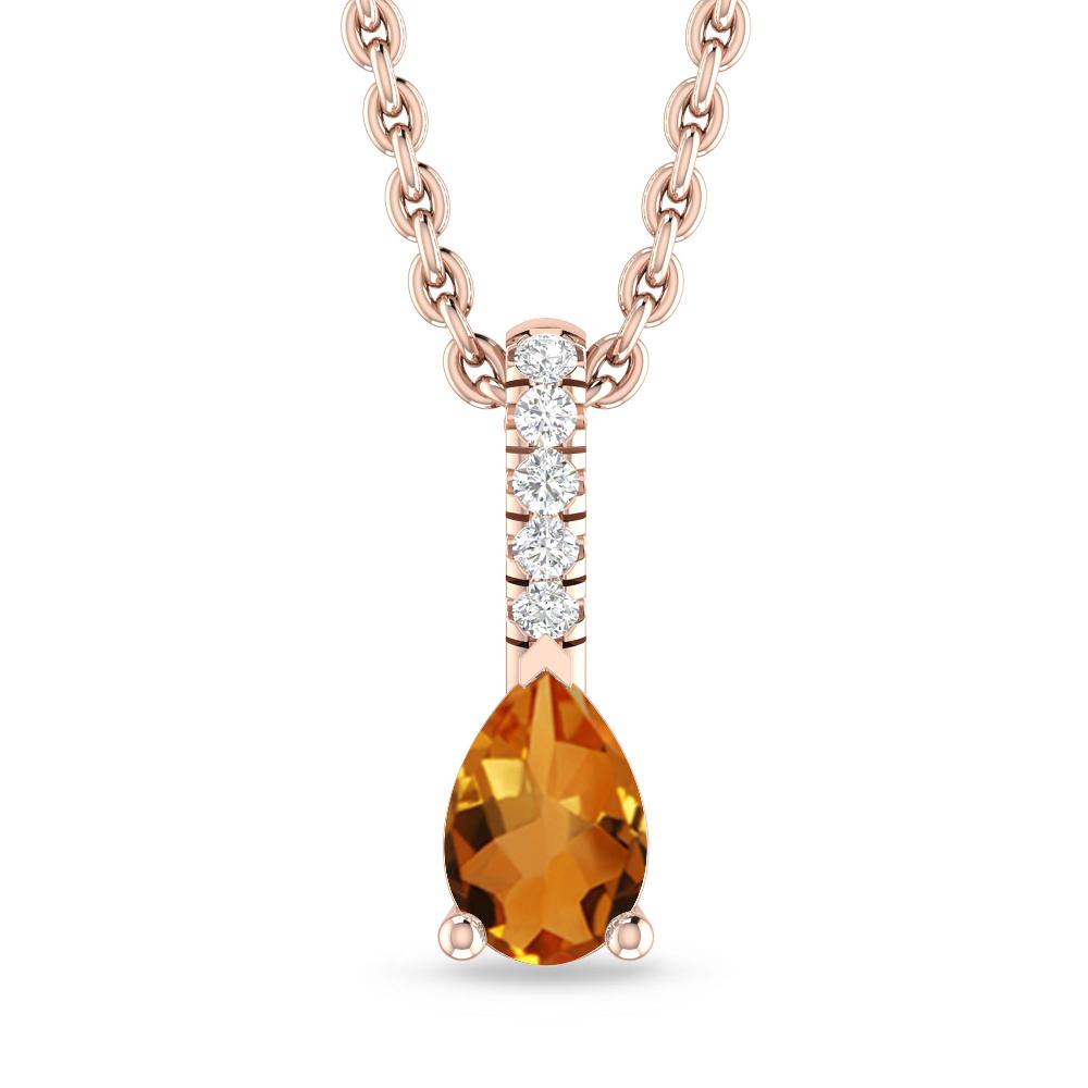 Rose Gold - Citrine