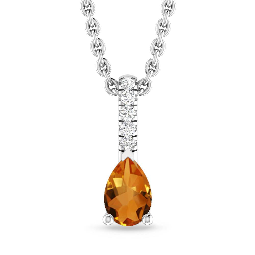 White Gold - Citrine