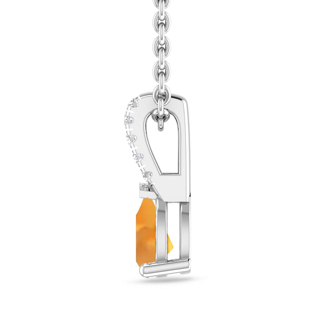 White Gold - Citrine