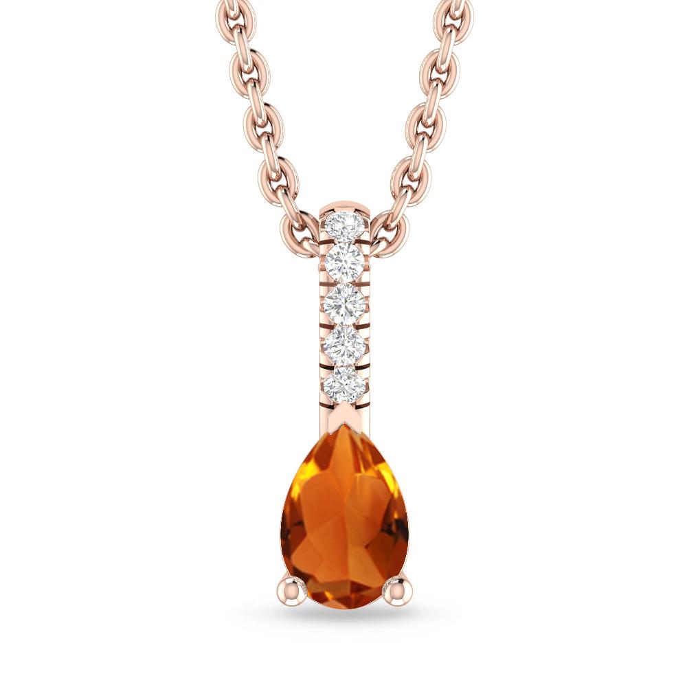 Rose Gold - Citrine