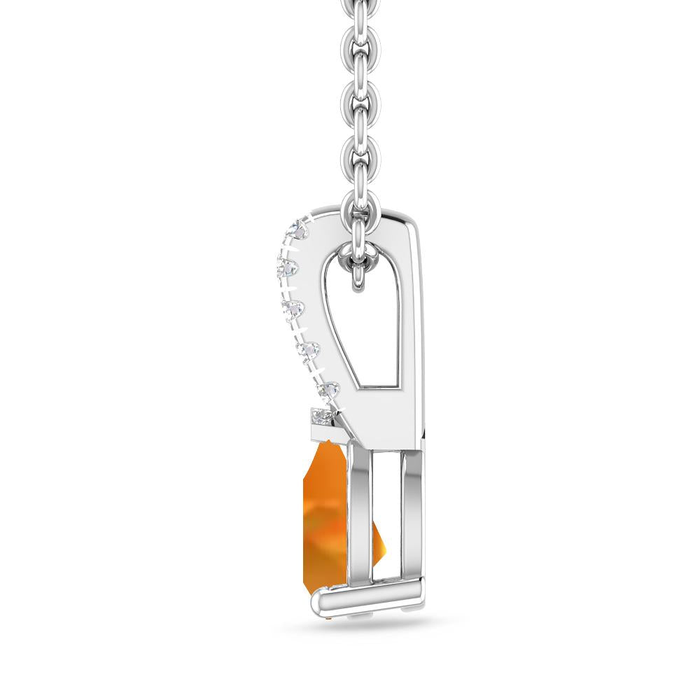 White Gold - Citrine