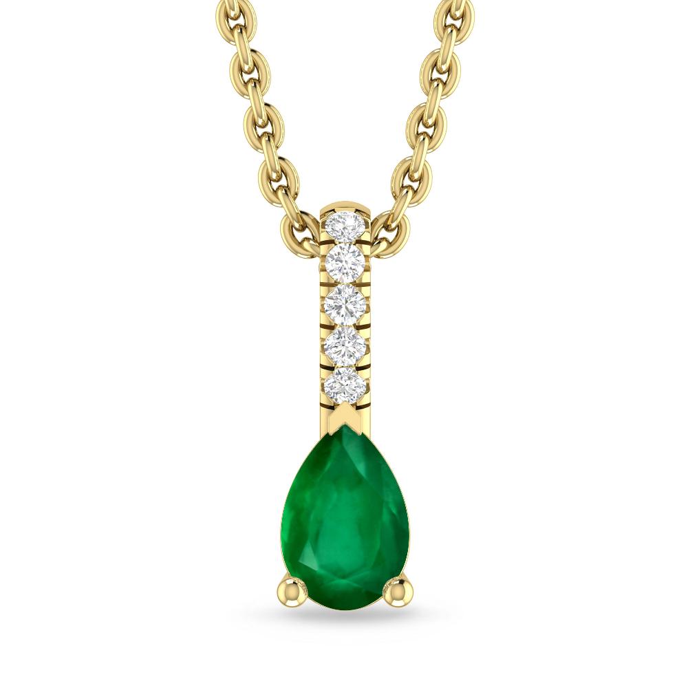 Yellow Gold - Emerald