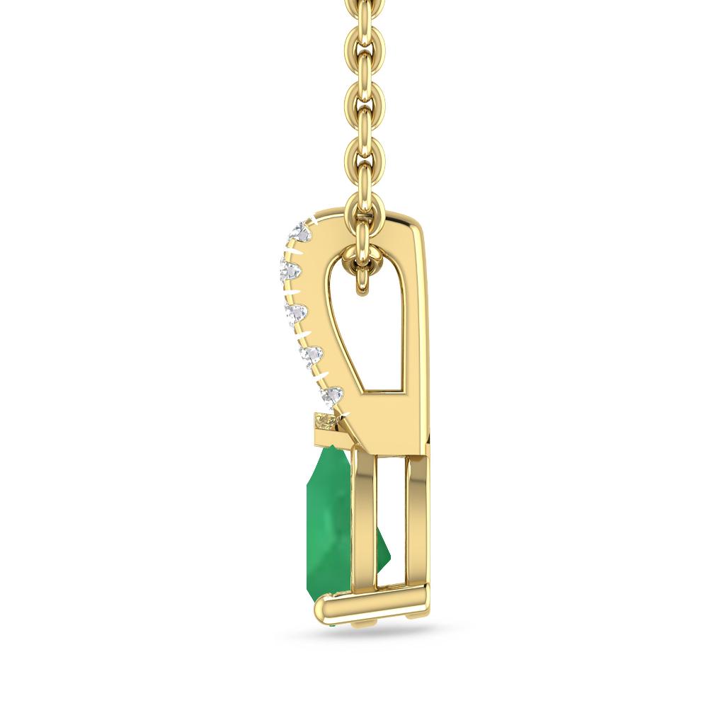 Yellow Gold - Emerald