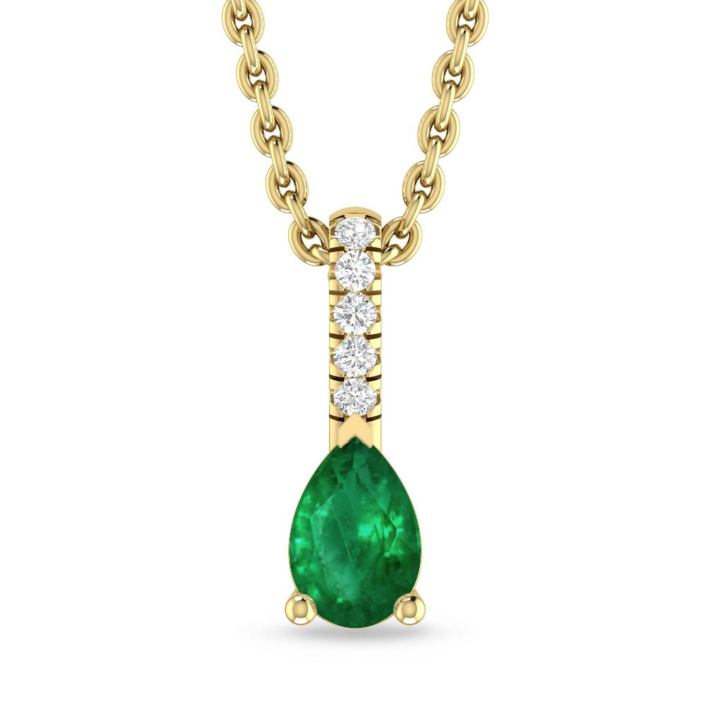 Yellow Gold - Emerald