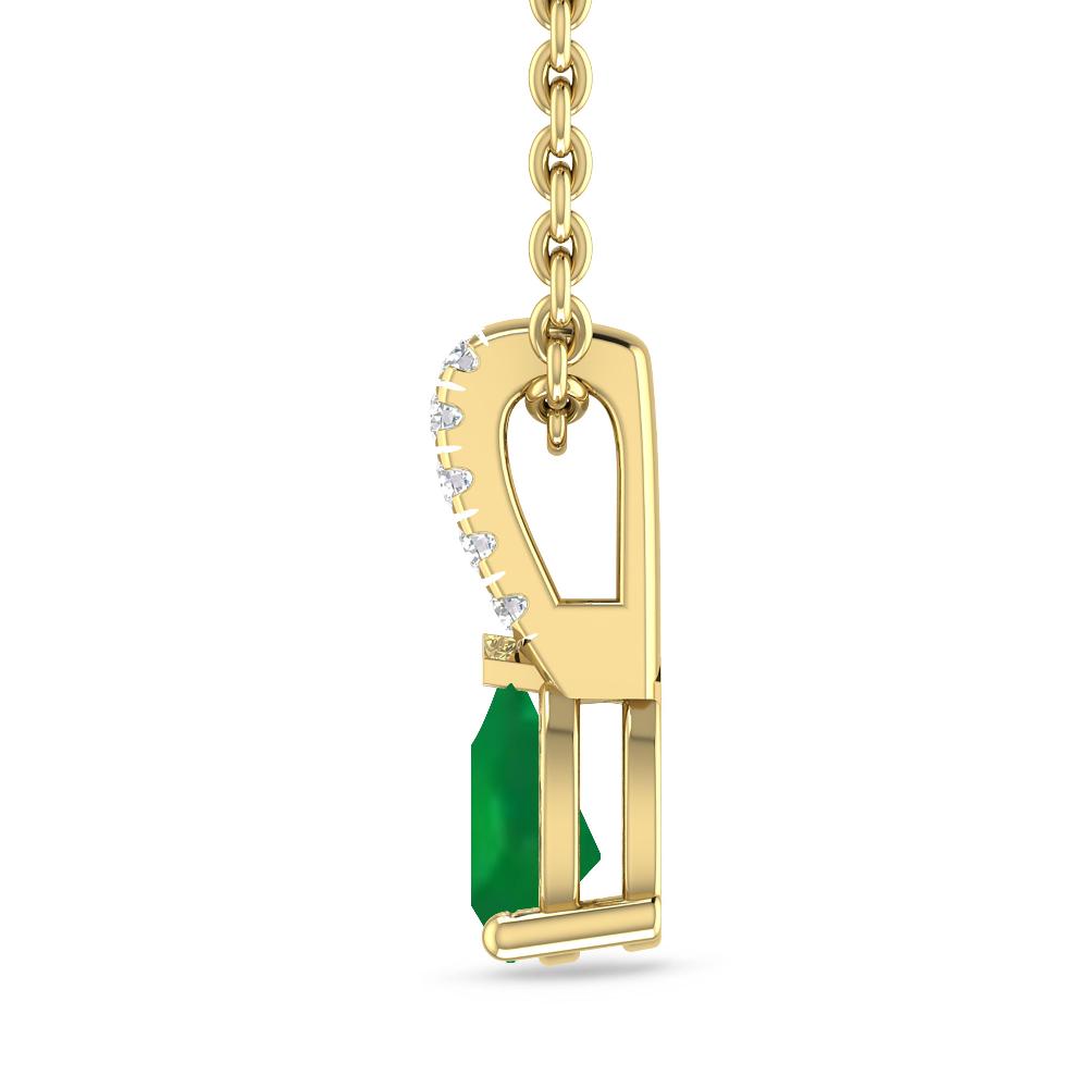 Yellow Gold - Emerald