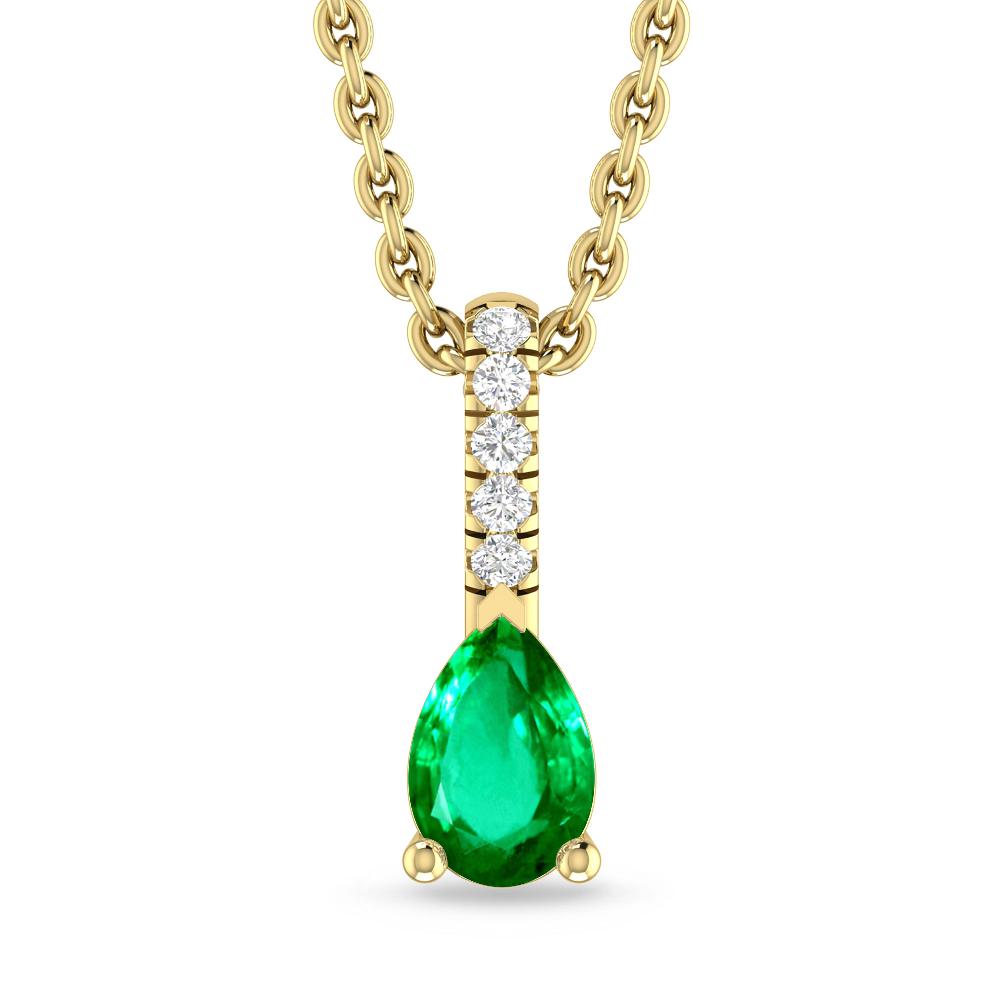 Yellow Gold - Emerald