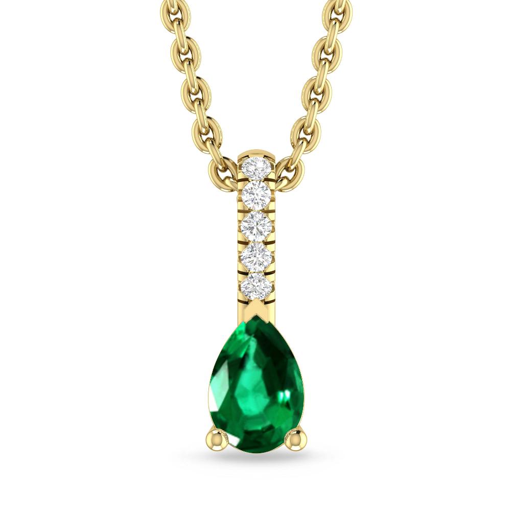 Yellow Gold - Emerald