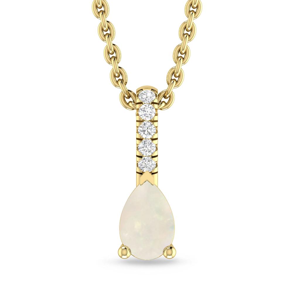 Yellow Gold - Opal