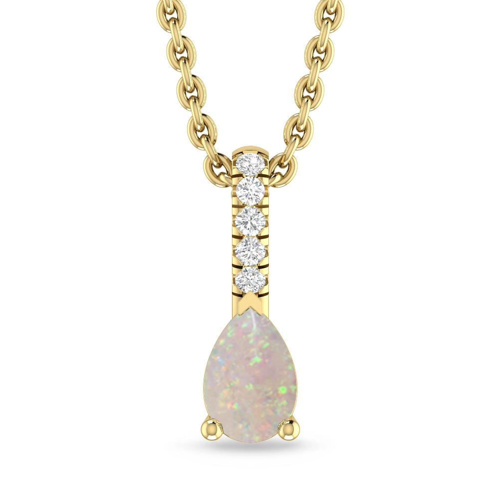 Yellow Gold - Opal