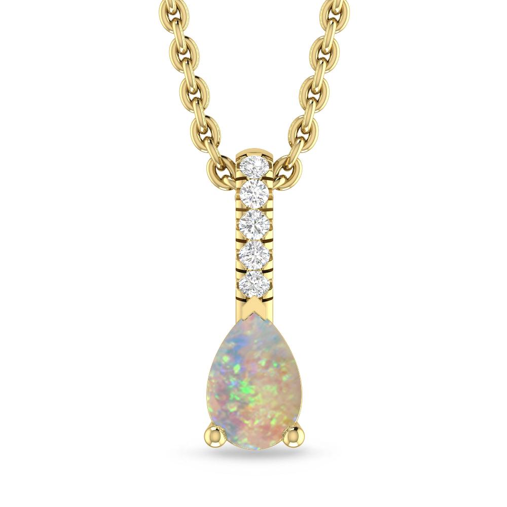 Yellow Gold - Opal