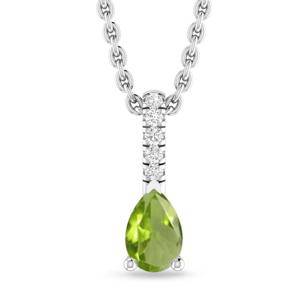 White Gold - Peridot