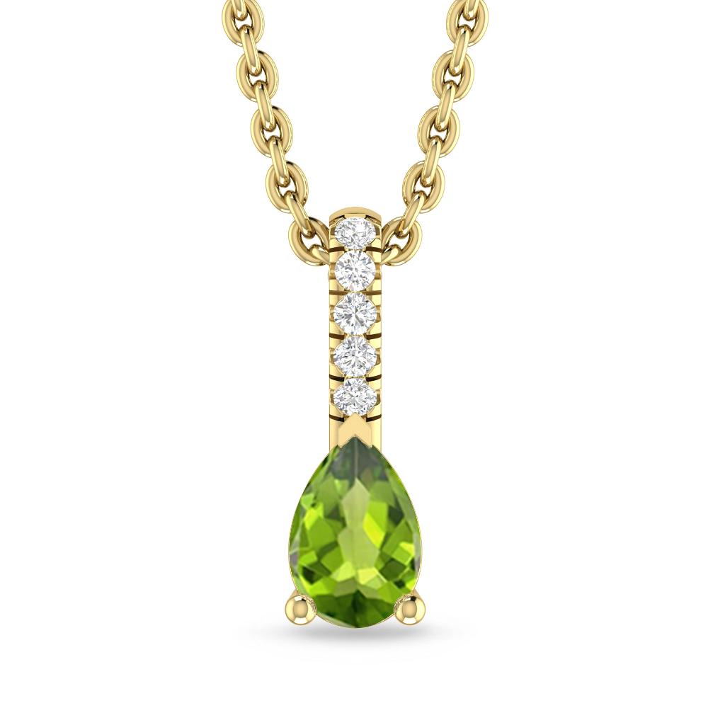 Yellow Gold - Peridot