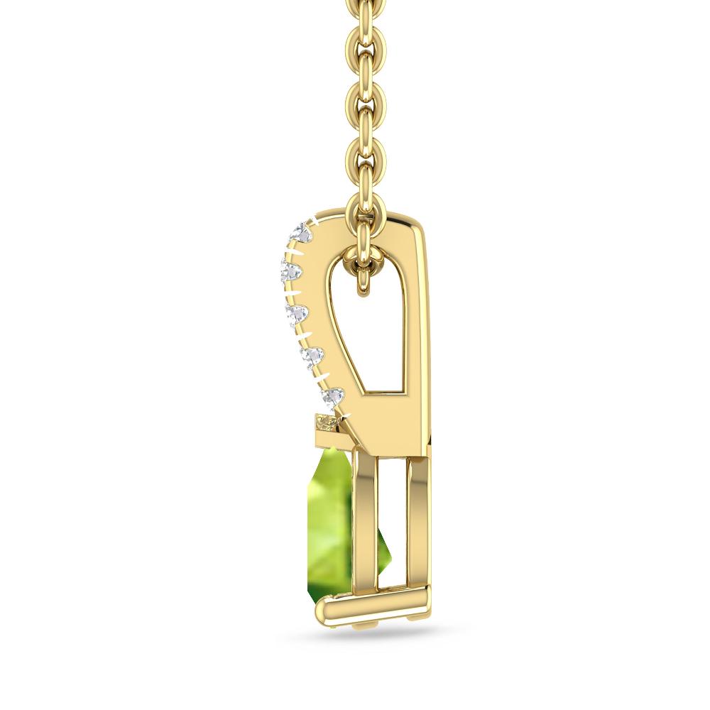 Yellow Gold - Peridot