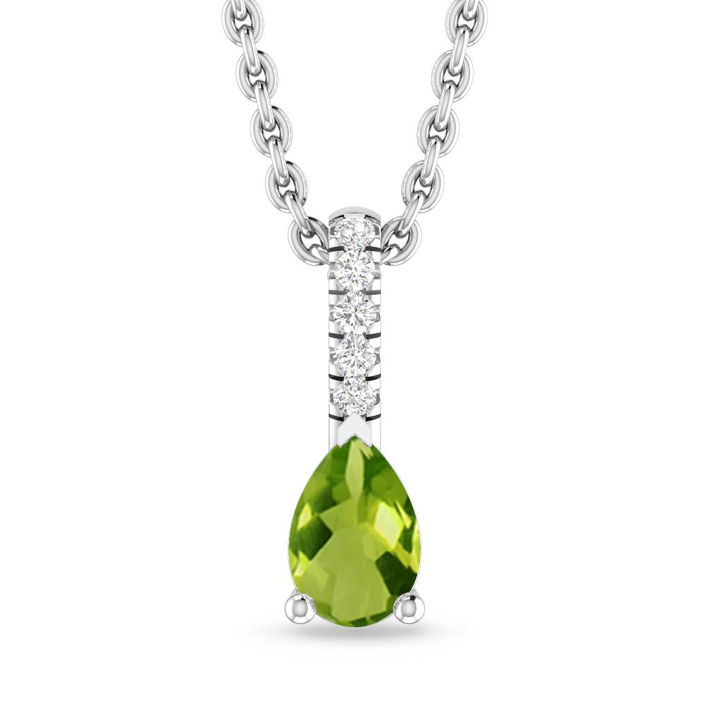 White Gold - Peridot