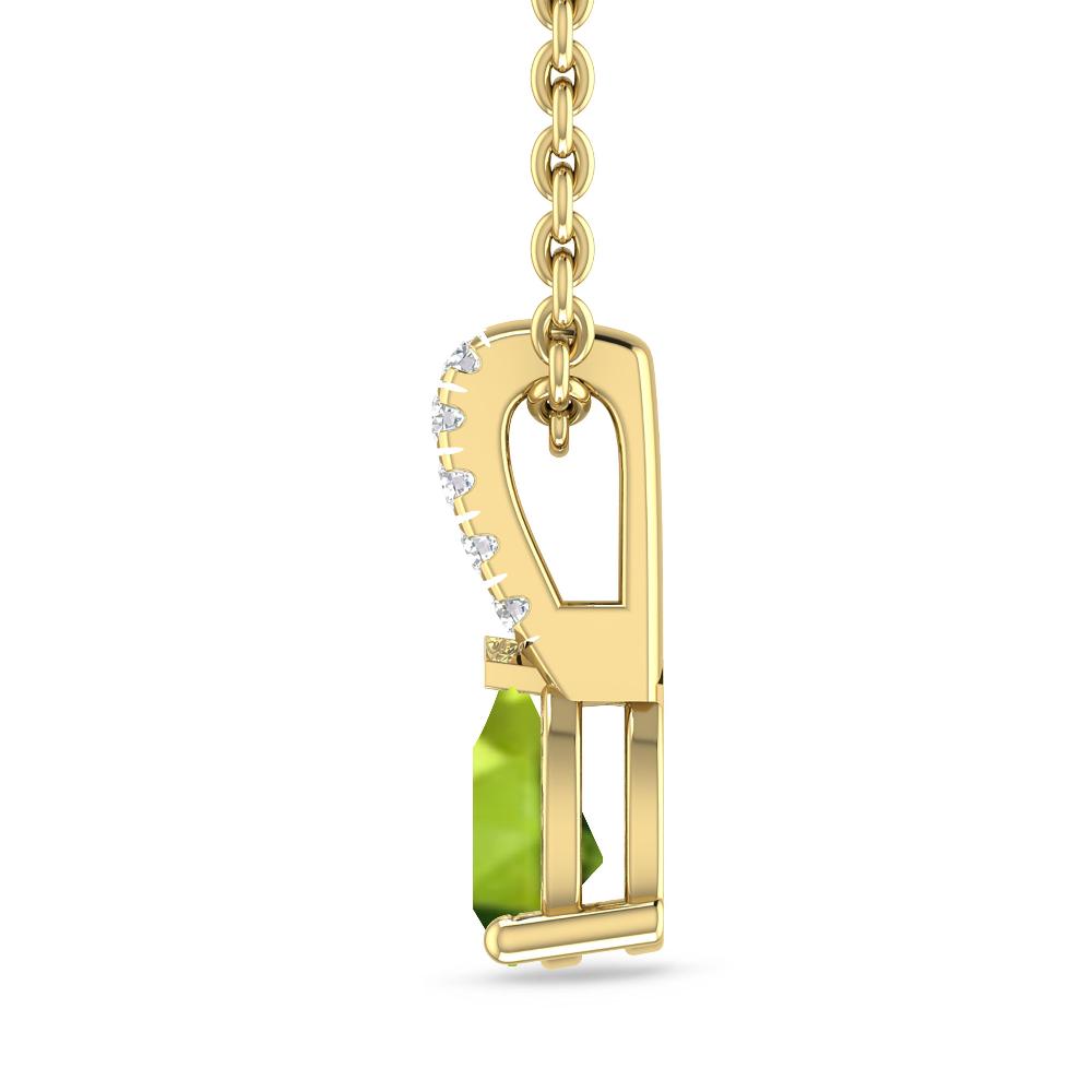 Yellow Gold - Peridot