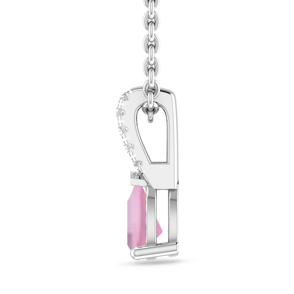 White Gold - Pink Tourmaline