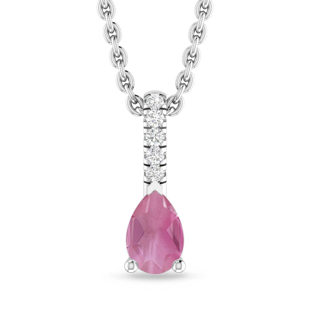 White Gold - Pink Tourmaline