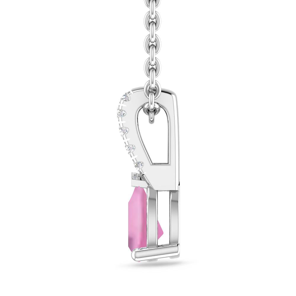 White Gold - Pink Tourmaline