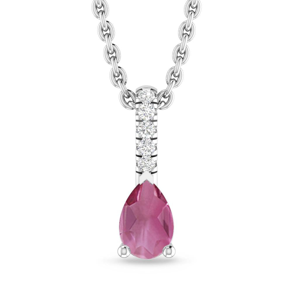 White Gold - Pink Tourmaline