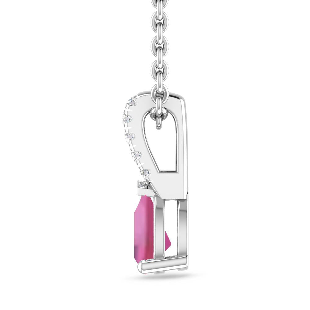 White Gold - Pink Tourmaline