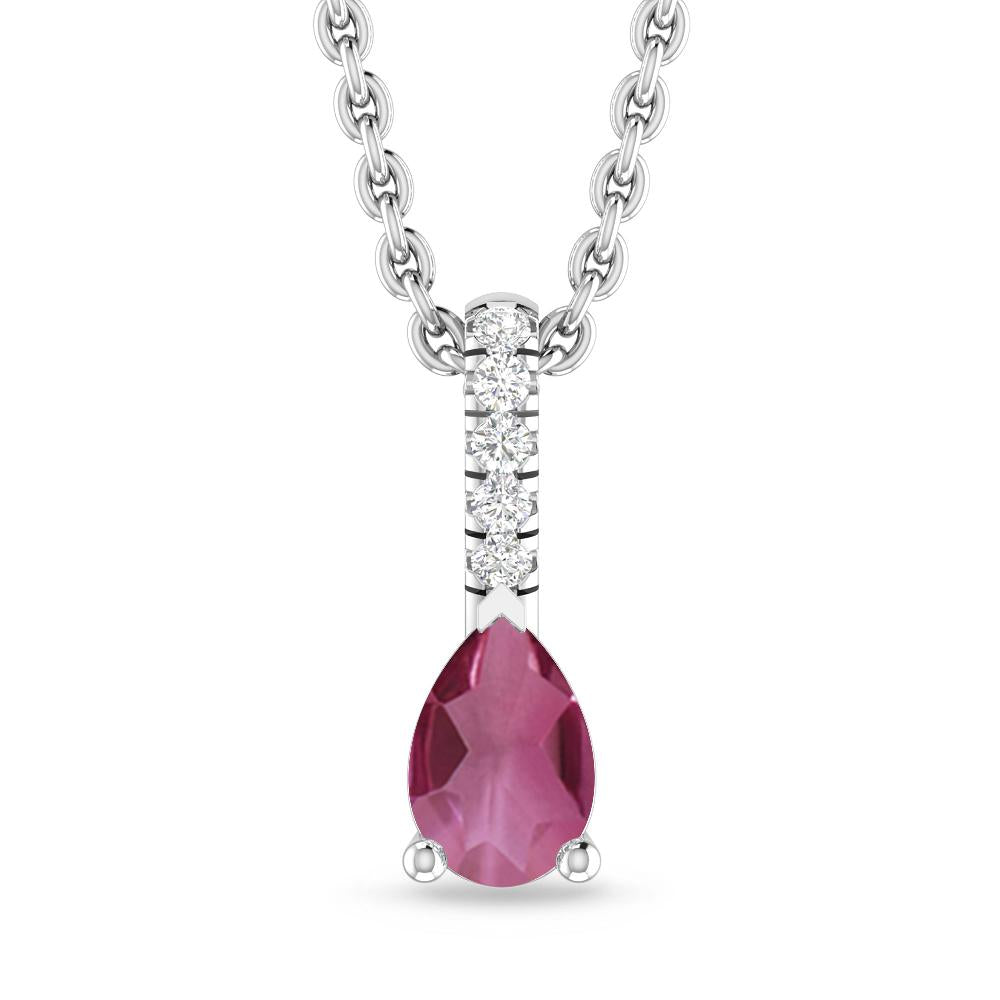 White Gold - Pink Tourmaline