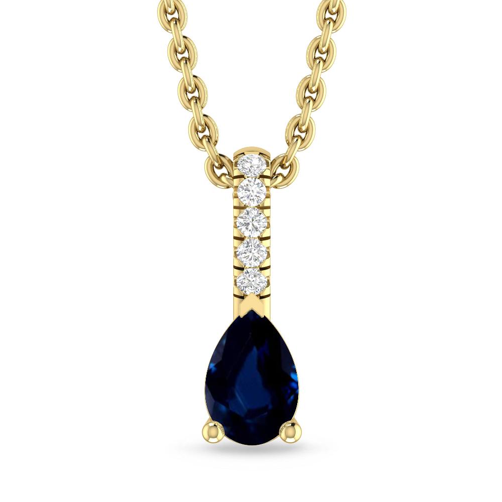 Yellow Gold - Sapphire