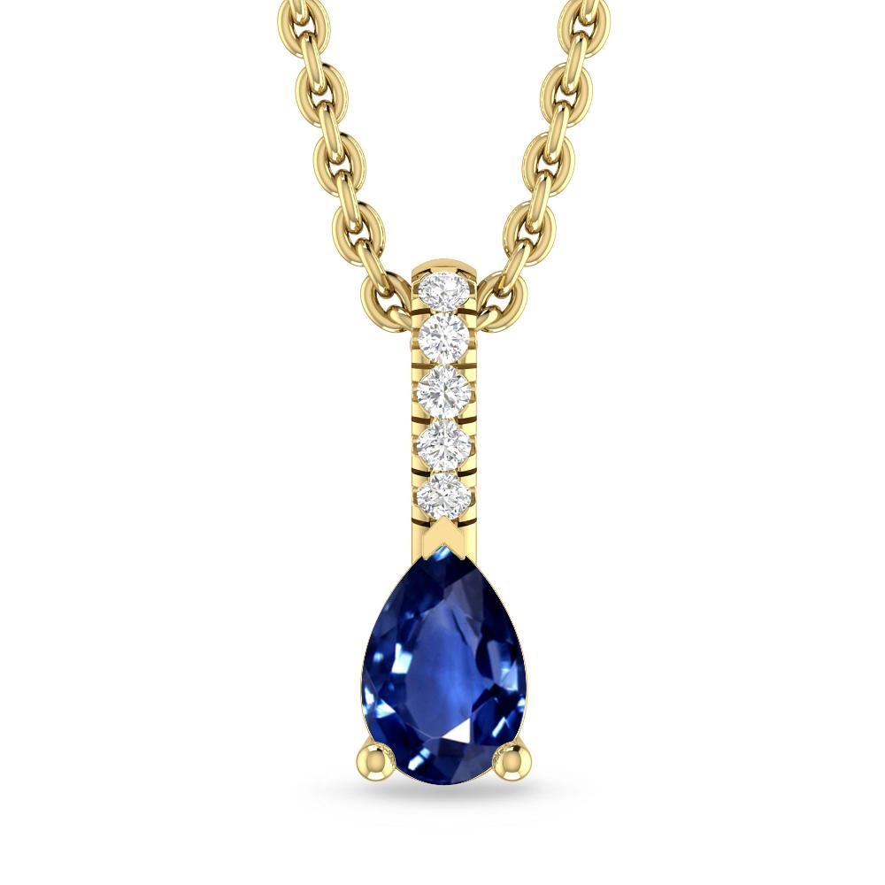 Yellow Gold - Sapphire