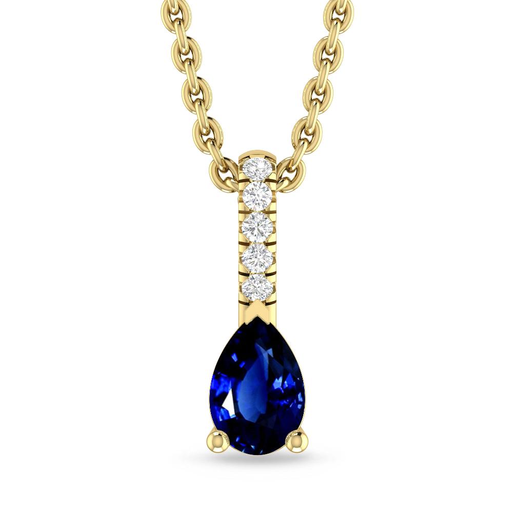 Yellow Gold - Sapphire