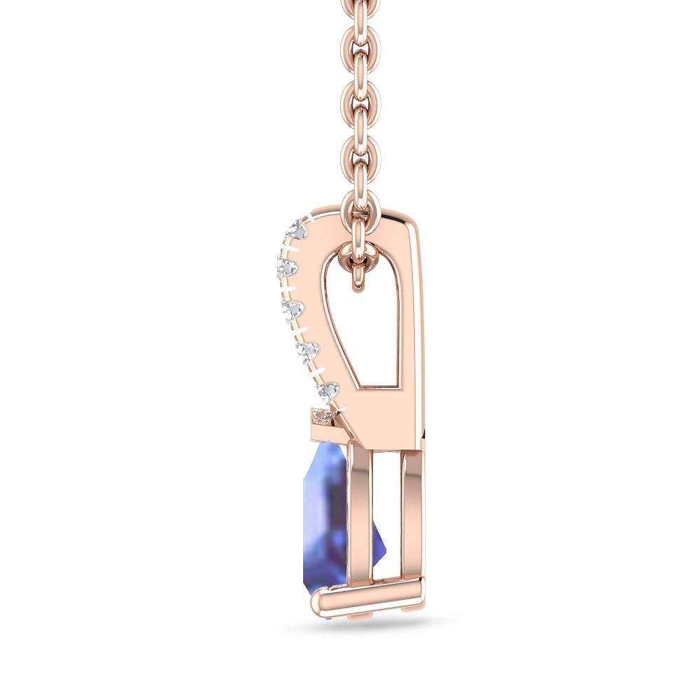 Rose Gold - Tanzanite