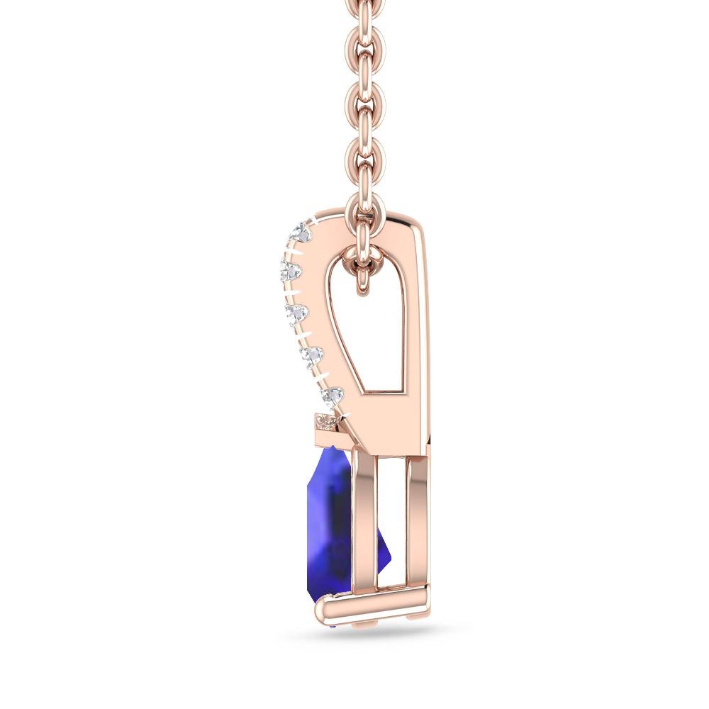 Rose Gold - Tanzanite